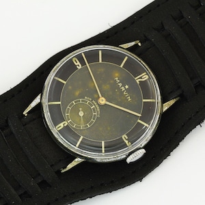 RARE Marvin 565 mechanical military Swiss made wristwatch from 1940&#39;s 15 jewels