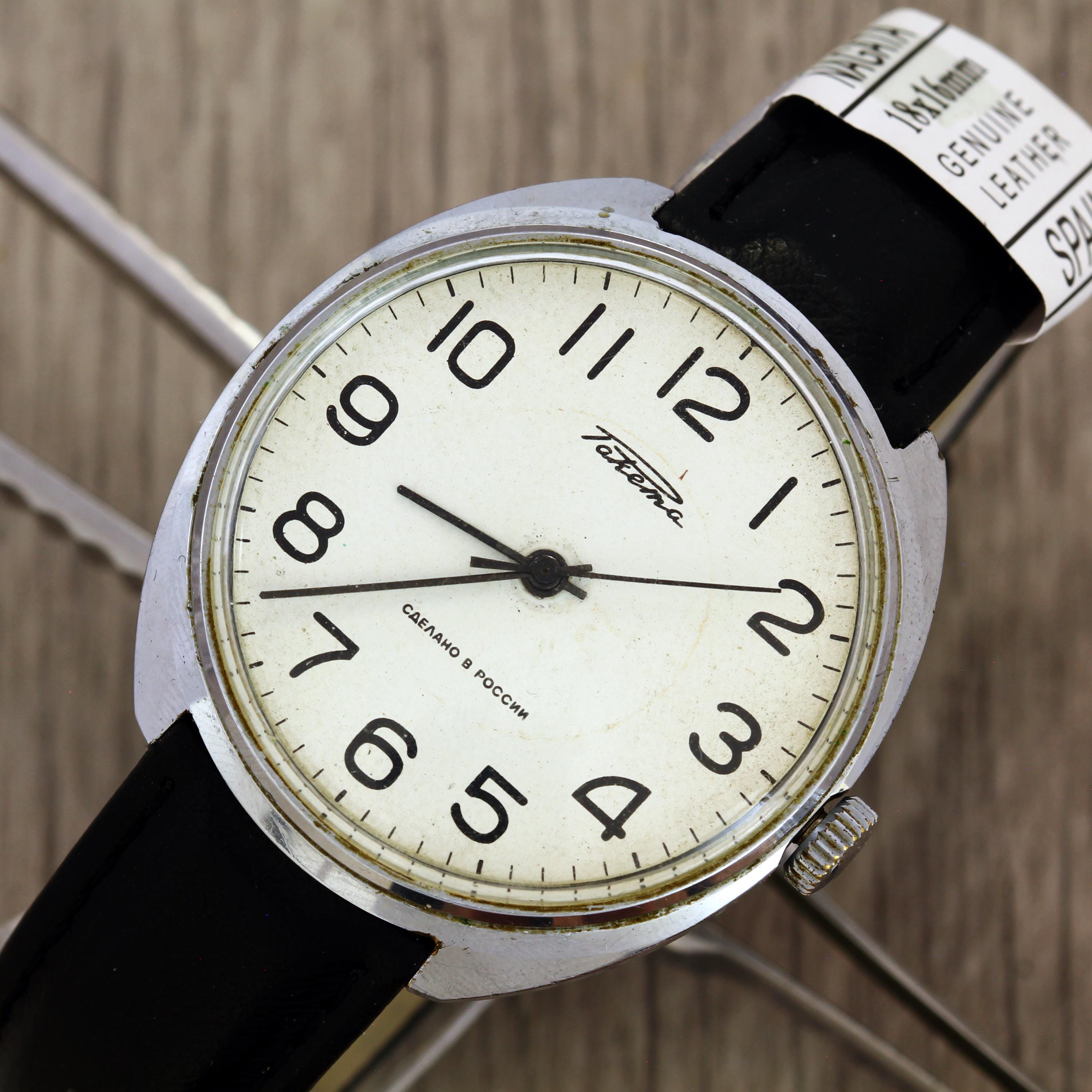 Vintage Russian RAKETA 2609.HA 19 Jewels Wrist Watch USSR