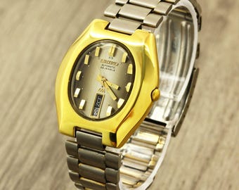 SEIKOＬＭ 23JEWELS Vintage Seiko LM Lord Matic 23 Jewels Day Date English/kanji