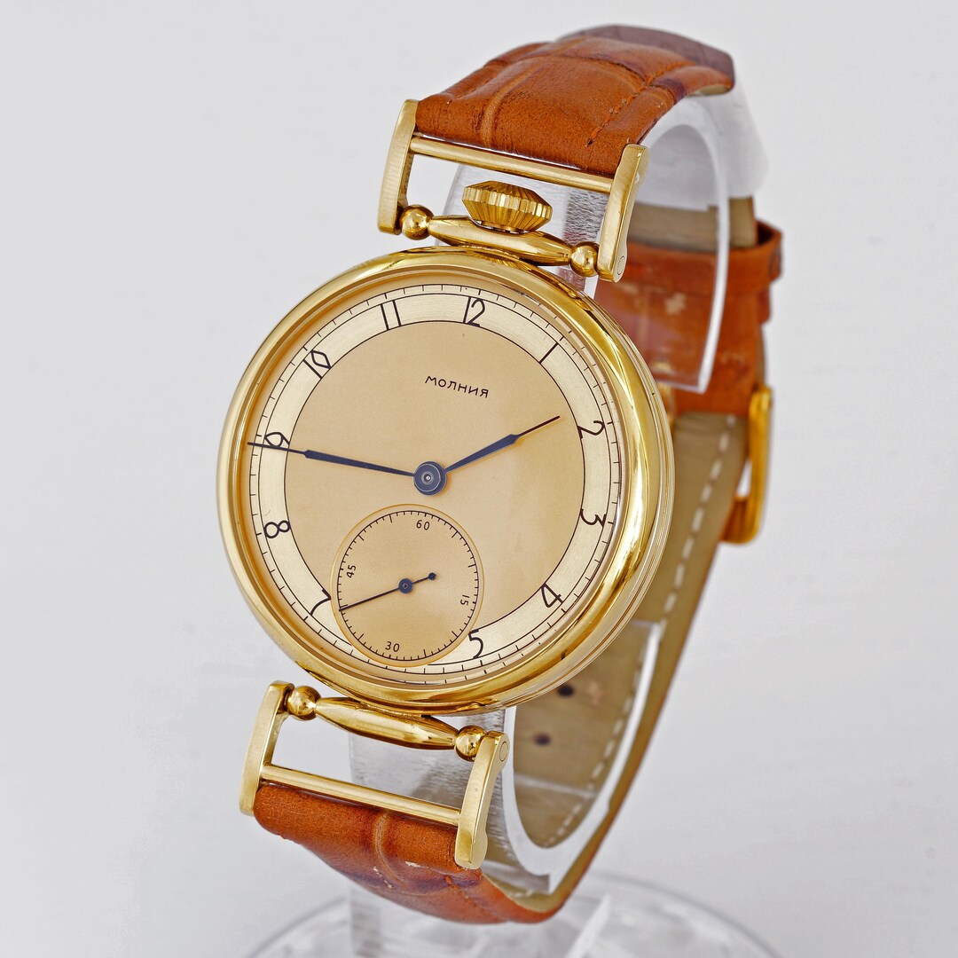 NEW MOLNIJA 3602 Swinging Lugs Marriage Stainless Steel Wristwatch ...