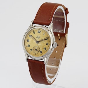 1950&#39;s Glashutte original GUB vintage mechanical men&#39;s German wristwatch