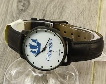 Pobeda Columbus big mechanical Ussr wristwatch Rare dial