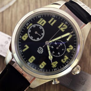 Capitan chronograph ChK 28 1950&#39;s Second Moscow watch factory marriage watch