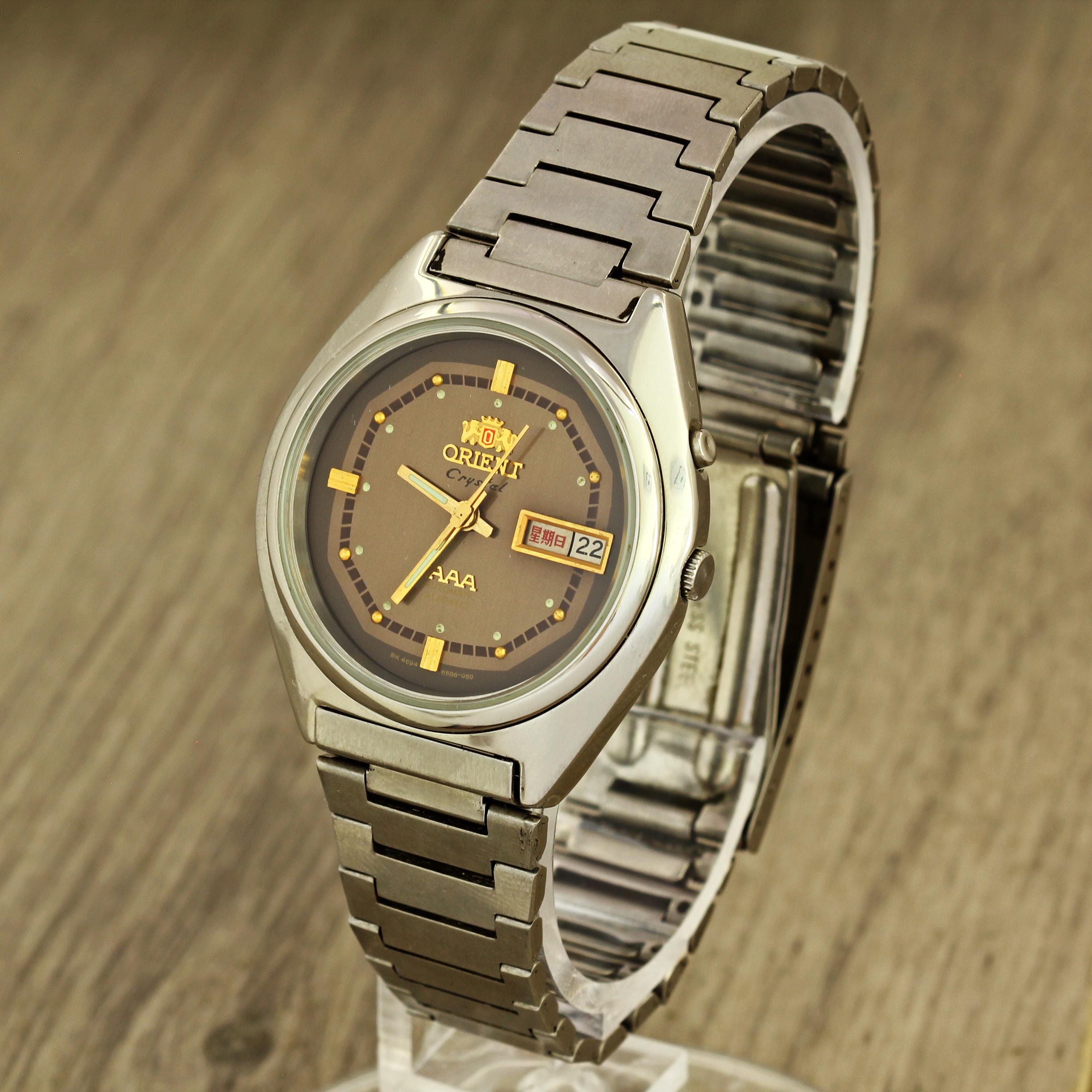 Orient AAA Crystal CM L469641 All Stainless Steel Automatic