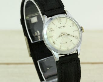 Giroxa rare vintage Swiss made mechanical wristwatch Cal As 17 jewel Switzerland