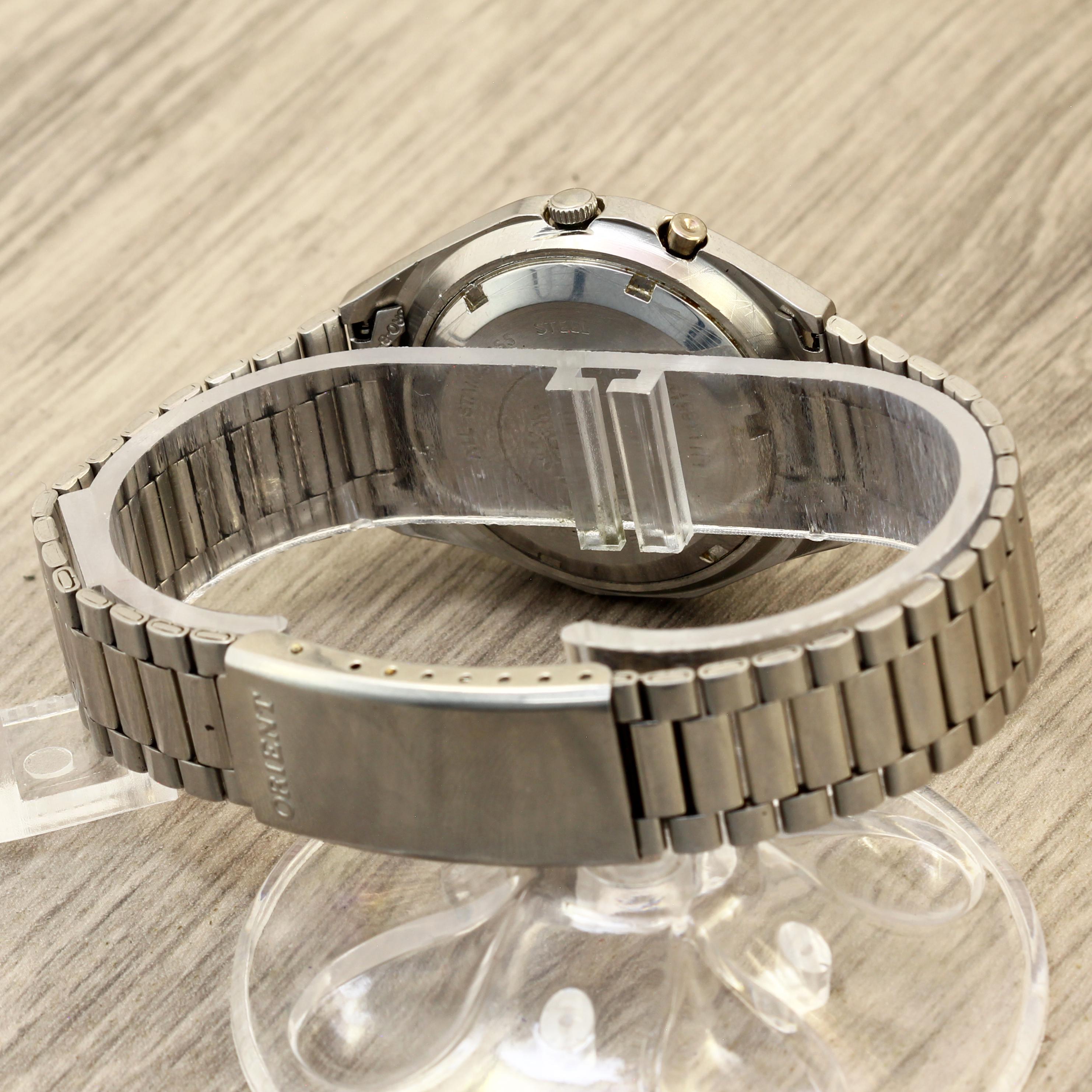 Orient AAA Crystal LH L469135 All Stainless Steel Automatic Japan