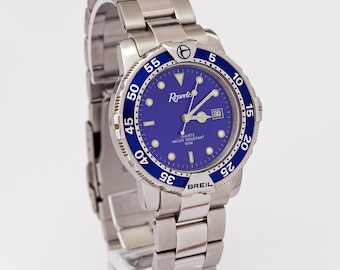 Breil Reporter Quartz 100m Diver Style All Stainless Steel Mens wristwatch