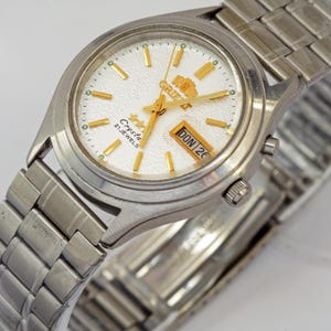 Orologio da polso automatico Orient 3 stars EA 469WA2-60 CA in acciaio inossidabile con giorno/data