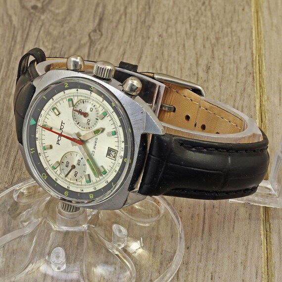 Reloj de pulsera cronógrafo militar de la fuerza aérea soviética