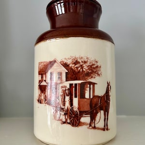 Vintage McCoy Farmszene Kanister