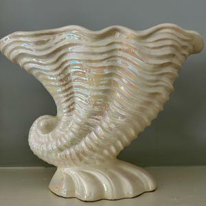 Irisierender Blumenvase / Blumenvase