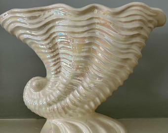 貝殻花瓶、工芸品 貝殻花瓶、工芸品