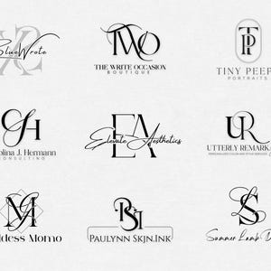 Criarei um logotipo personalizado para sua empresa: logotipo profissional, logotipo monograma, logotipo comercial, logotipo para fotógrafos, logotipo exclusivo e identidade visual.