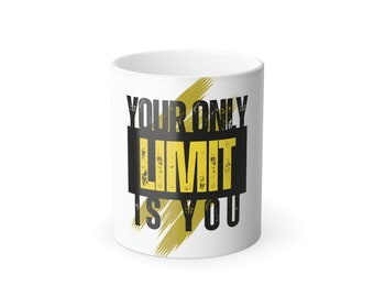 Motivational mug for a good morning and a good start.