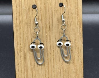 Pendientes de clip / 5 colores de alambre para elegir