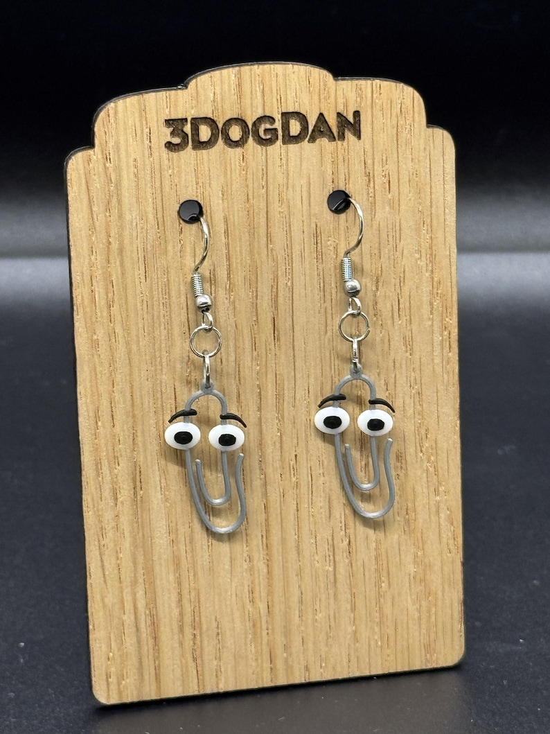 Pendientes de clip / 5 colores de alambre para elegir imagen 1