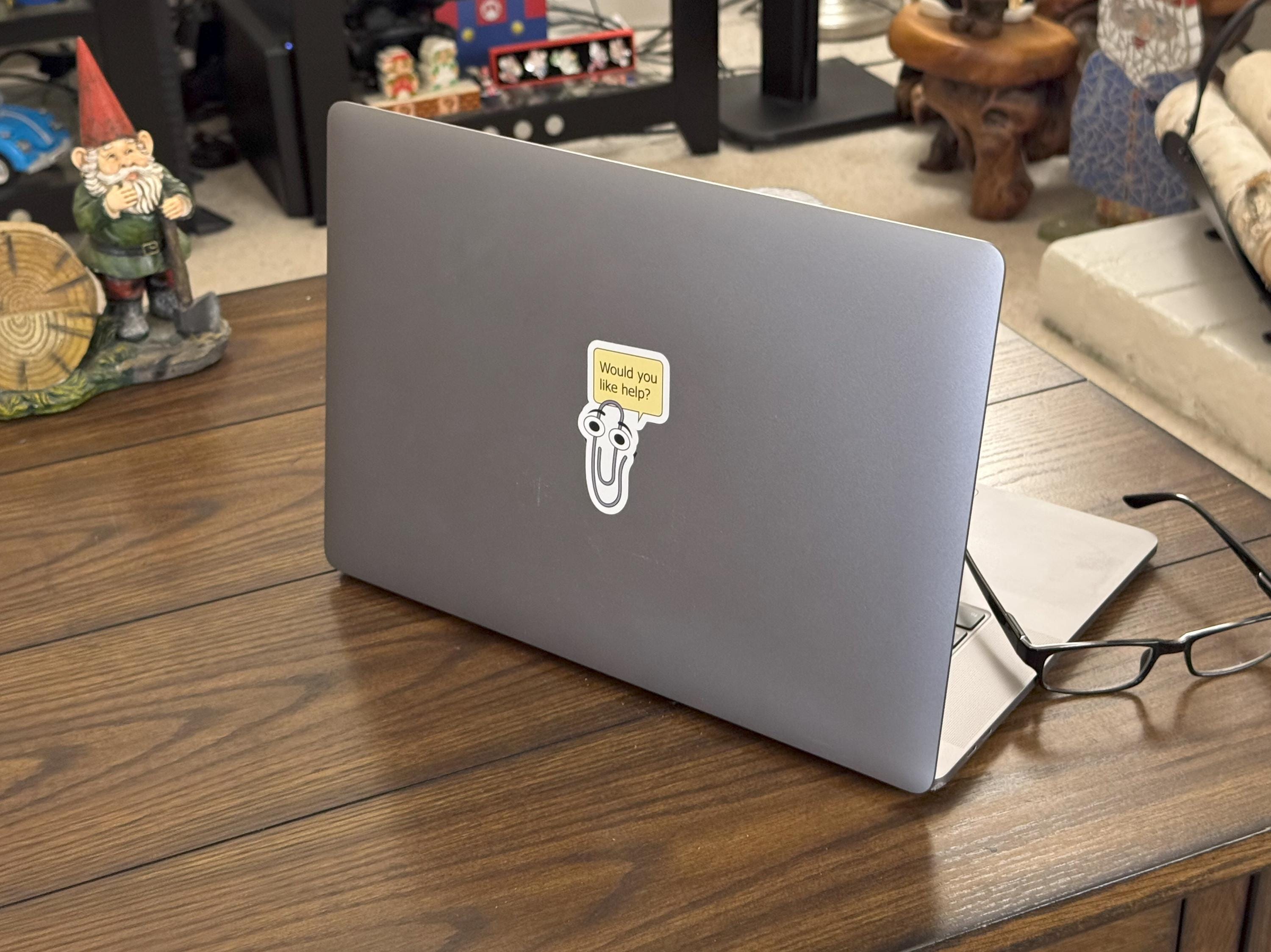 Clippy Laptop Sticker | Customizable - Etsy