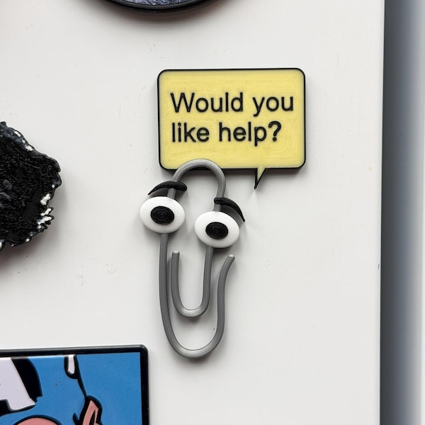 Clippy Fridge Magnet | Customizable