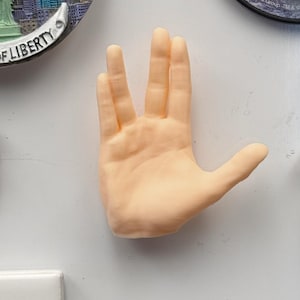 Vulcan Greeting Fridge Magnet