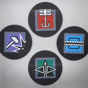 Siege Operator Coasters | Set of 4