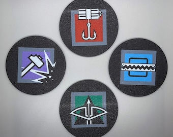 Siege Operator Coasters | Set of 4 | Any Operators
