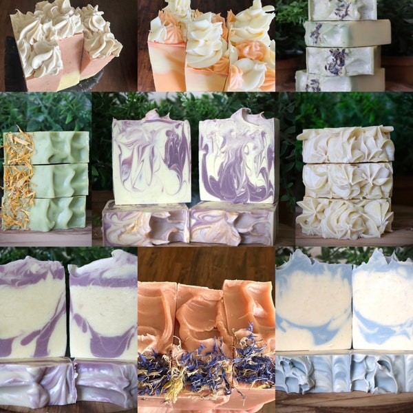 GOAT MILK SOAP | All Natural | Cold Process Soap | Small Batch | Artisan | Handmade