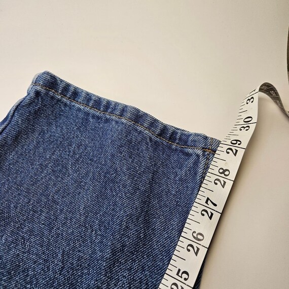 L.L. Bean Jeans 16 X 29 Vintage Blue High Waist M… - image 6
