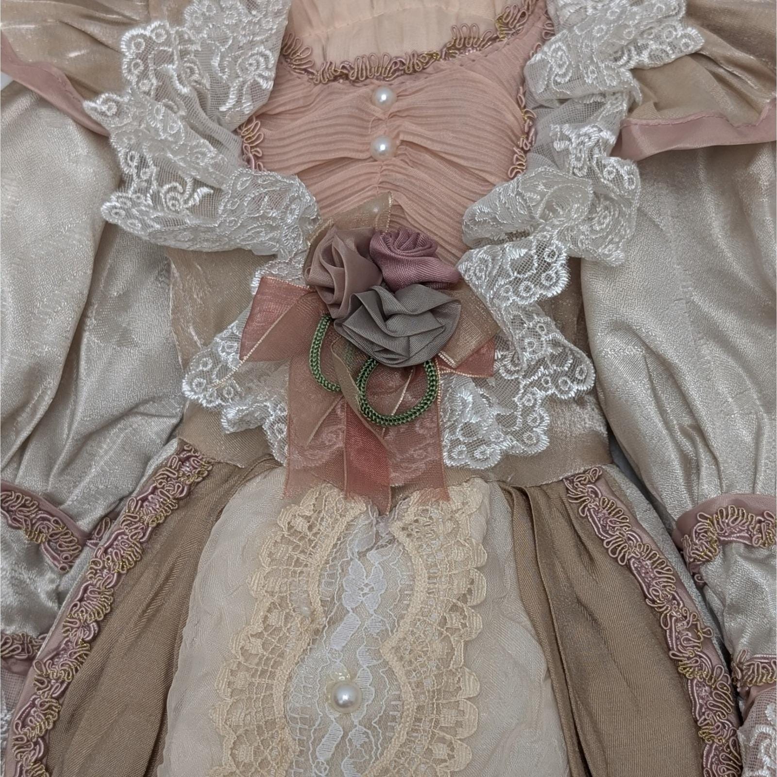 Handmade Victorian Doll Dress Outfit Fits 28-30" Porcelain Doll Hat…