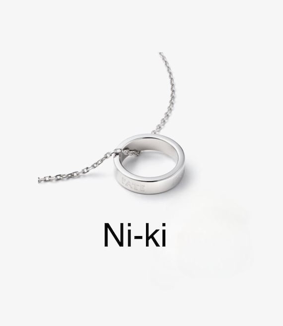【HEYHORANG】Balan Silver Material Necklace〜ENHYPEN 着用 ENHYPEN着用☆HEYHORANG☆(Silver925) Smile Nco Necklace☆人気