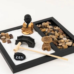 Seated Buddha Zen Garden Kit