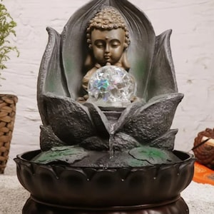 Zen River Themed Waterfall Fountain - Tranquil Home Decor