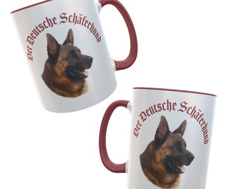 Der Deutsche Schäferhund, Schäferhund, Tasse, Motivtasse, individualisierbar, Fototasse mit Spruch