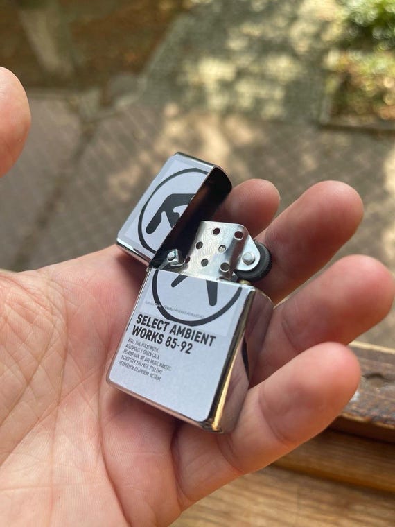 Vintage 00s APHEX TWIN Album Custom Lighter, WORK - Etsy