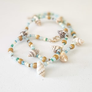 Collar de conchas playeras