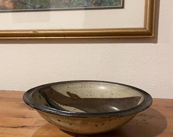 Vintage Inspired Pottery Bowl - Artist Signed