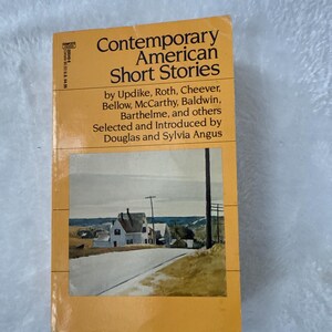 Vintage  Contemporary American short stories Paperback Must Have Timeless Classic Updike Roth Cheever McCarthy