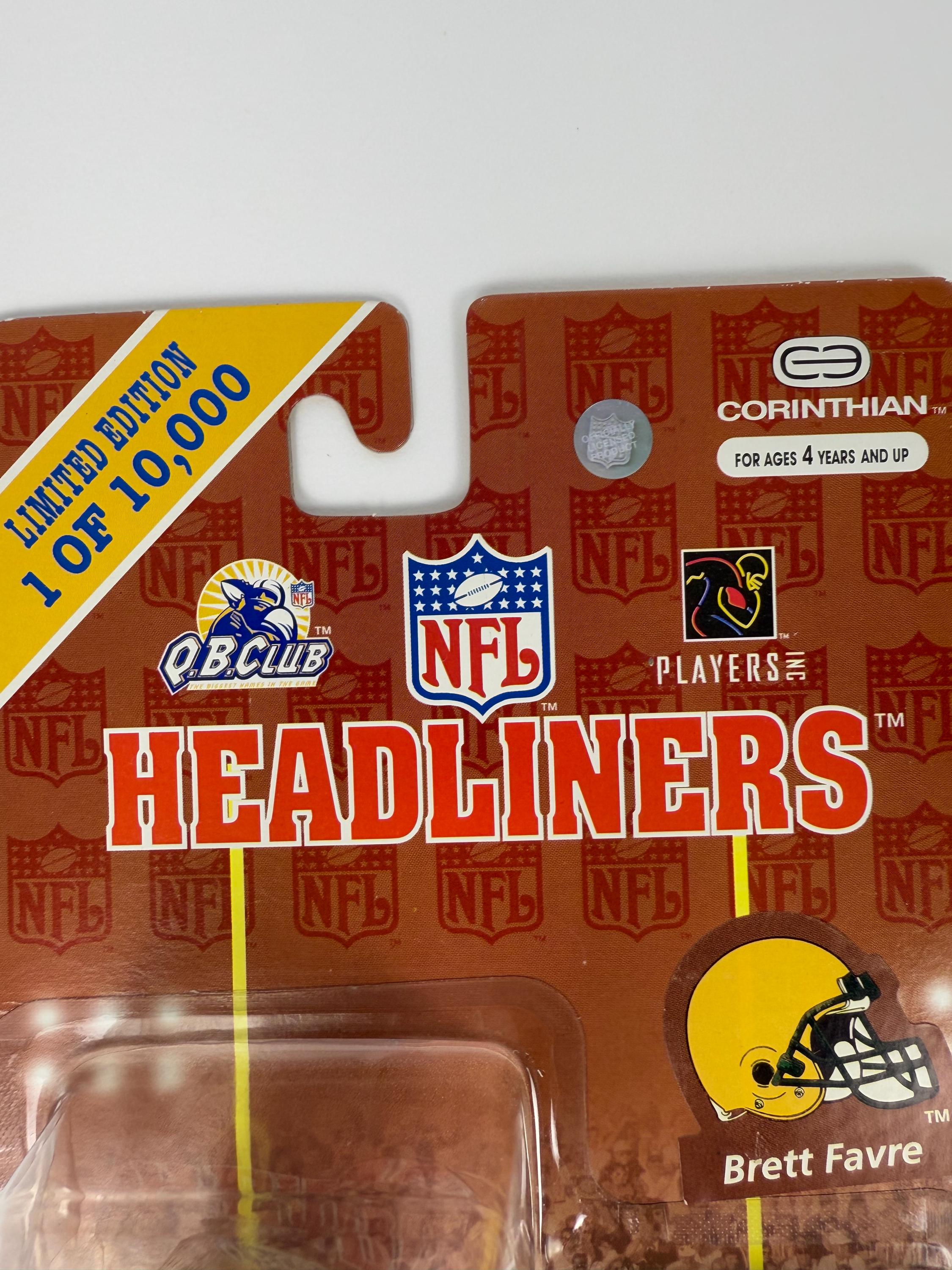 Brett Favre NFL Headliners Figure, 1997 Green Bay Packers, Limited