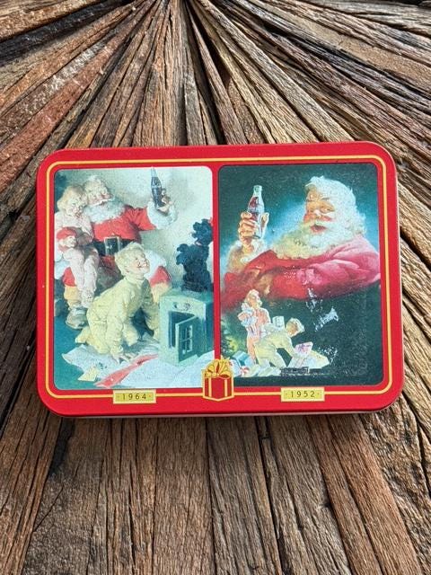 Vintage Coca-cola Santa Playing Cards, Limited Edition Unopened