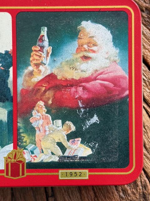 Vintage Coca-cola Santa Claus Christmas Playing Cards Limited