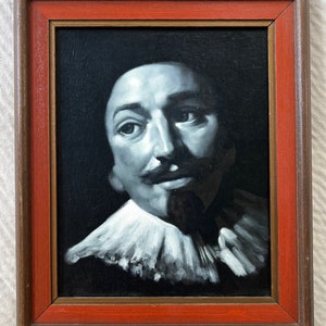 Gerald Mofchum attributed Vintage Original Oil Painting on Board Dutchman Rare Find