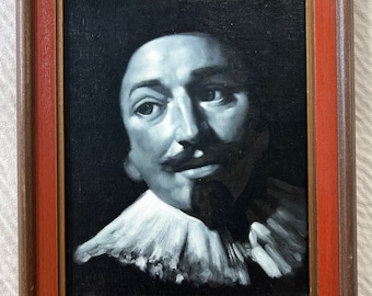 Gerald Mofchum attributed Vintage Original Oil Painting on Board Dutchman Rare Find