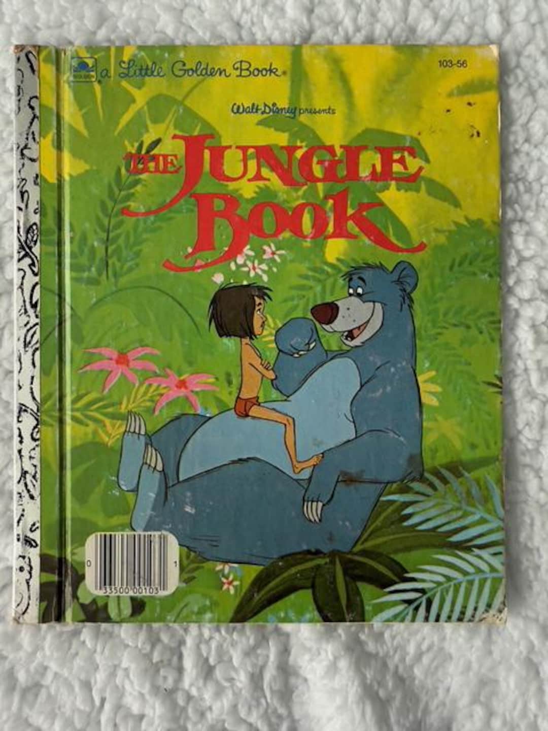 Vintage Jungle Book Little Golden Book, 1967 Hardcover - Etsy