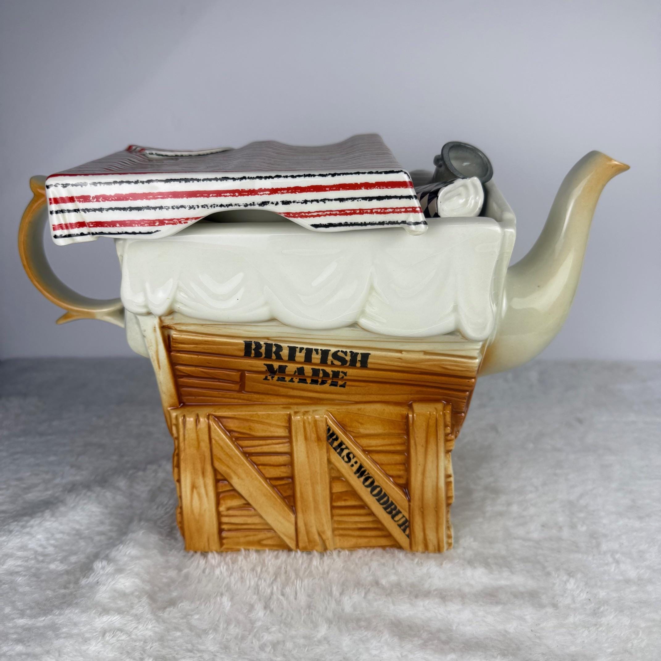 Paul Cardew T. Pott & Sons Hardware Market Stall Tea Pot Retired