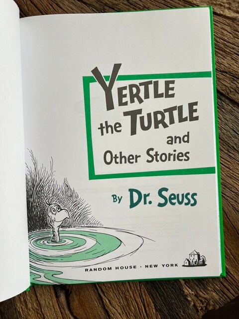 Vintage Yertle the Turtle and Other Stories by Dr. Seuss - Etsy