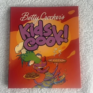 Vintage Betty Crocker’s Cook Book for Boys and Girls – Classic Kids Cookbook Retro Must have gift for budding chefs