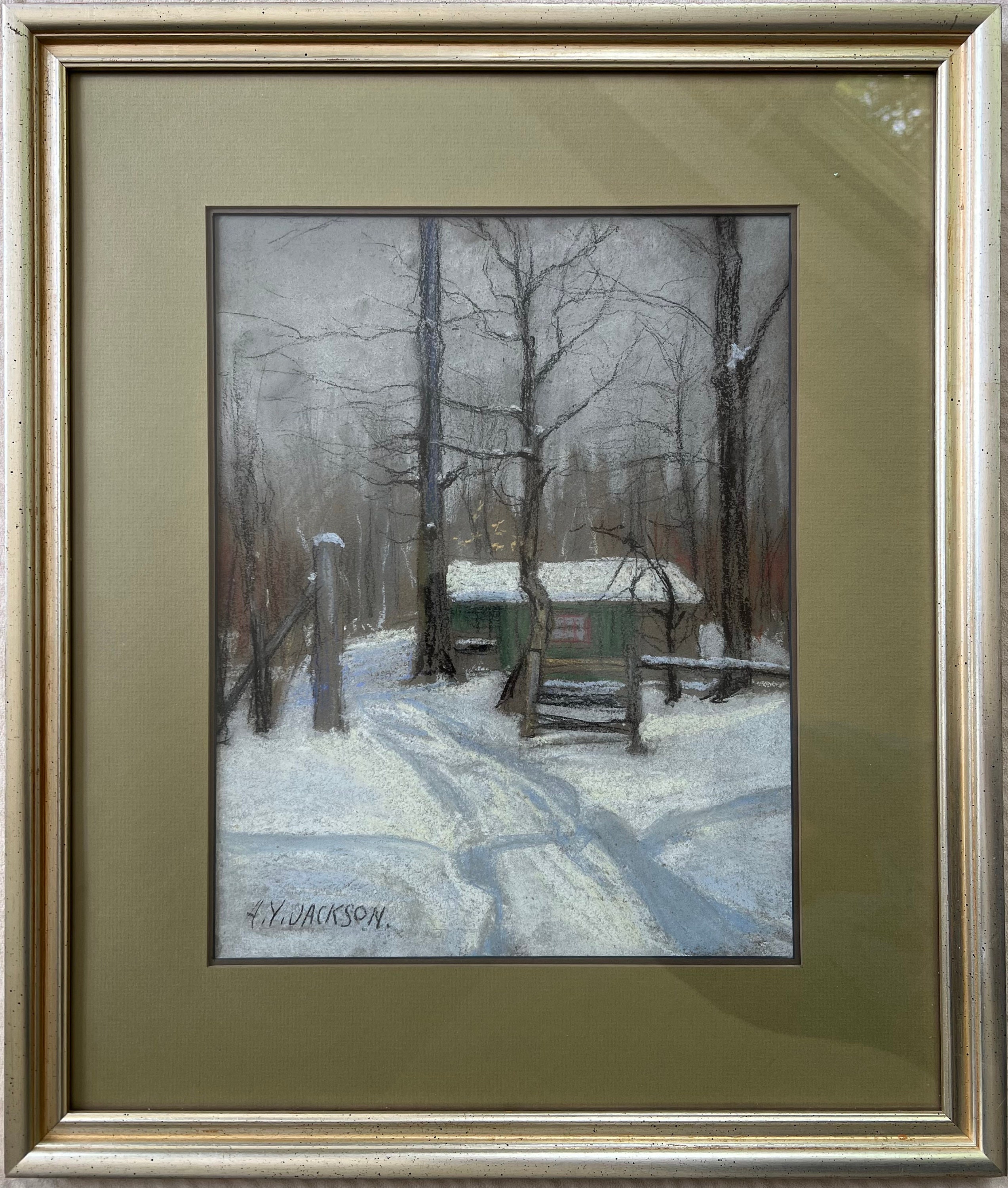 Original Pastel Painting Signed A.Y. Jackson - Etsy
