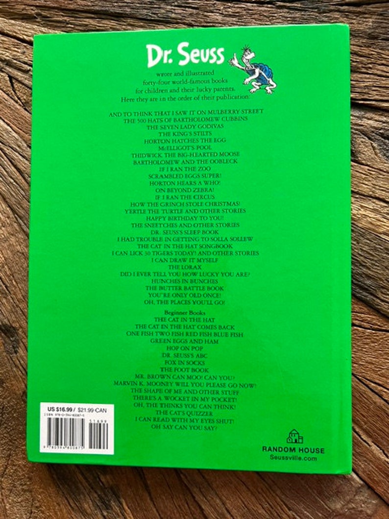 Vintage Yertle the Turtle and Other Stories by Dr. Seuss - Etsy