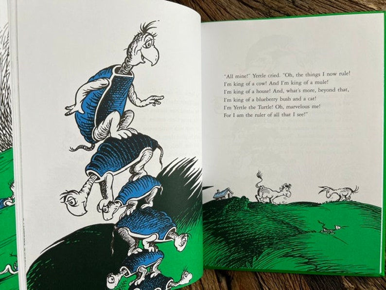Vintage Yertle the Turtle and Other Stories by Dr. Seuss - Etsy