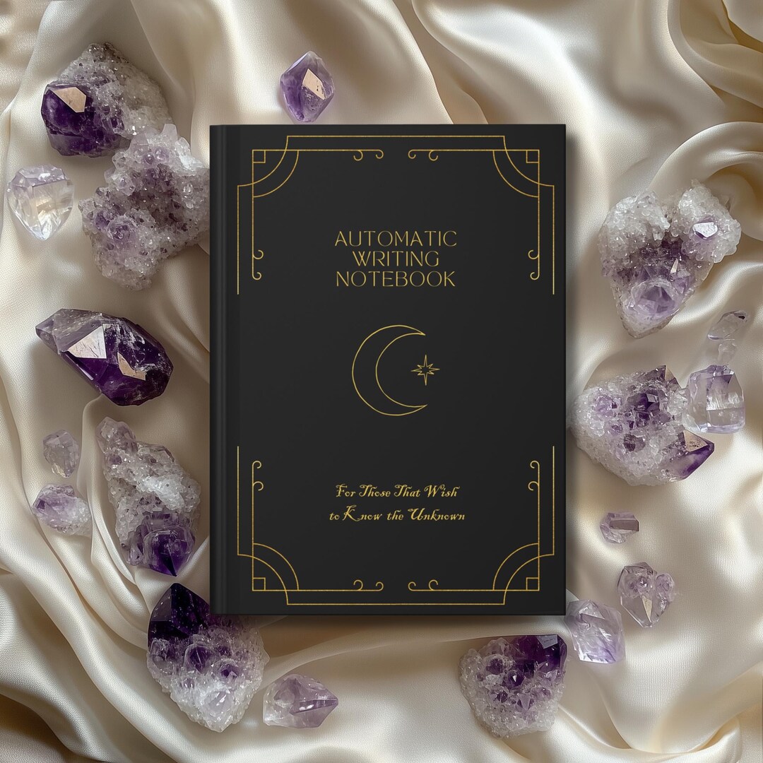 Automatic Writing Journal: Psychic Divination Notebook With ...