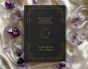 Automatic Writing Journal: Psychic Divination Notebook with Instructions